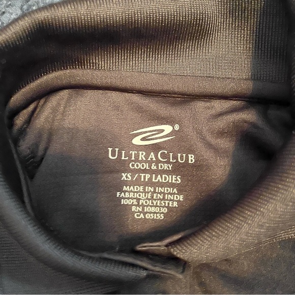 NWT Ultra Club Cool And Dry Women’s XS Scotchgard Moisture Wicking Polo Uniform - Picture 4 of 6